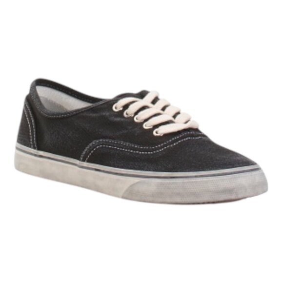 RE/DONE 70s Low Top Skate Sneakers Black or Tan Color Women's Size 35